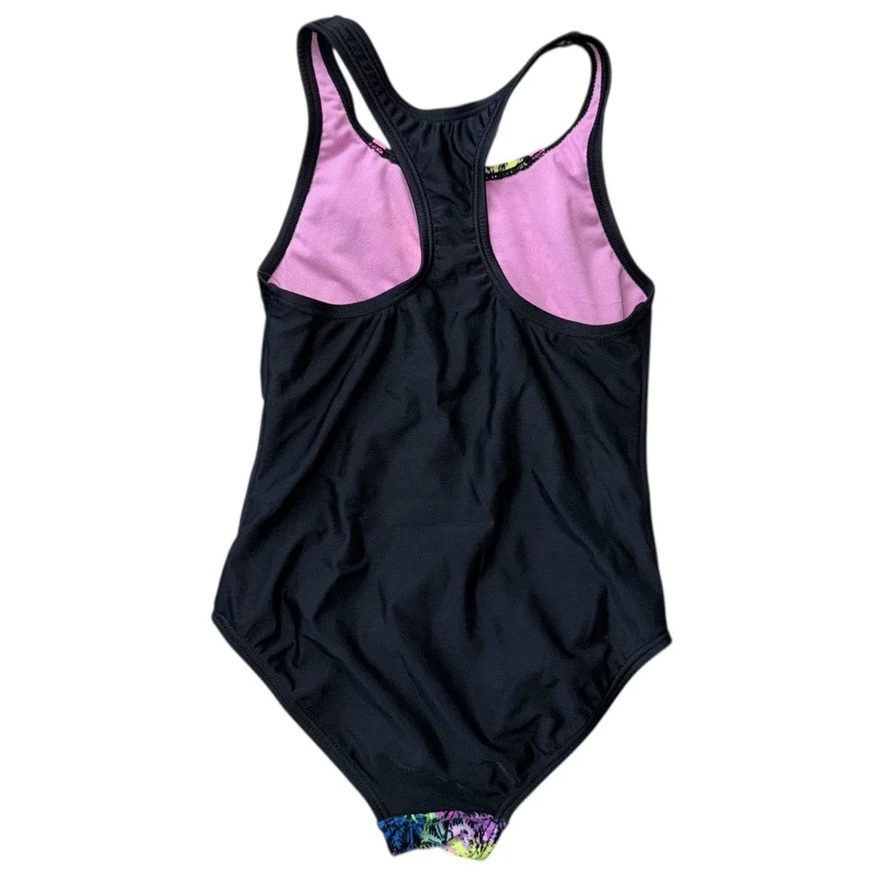 Speedo Girls Size Medium Racerback Swimsuit UPF‎ Protection NWT